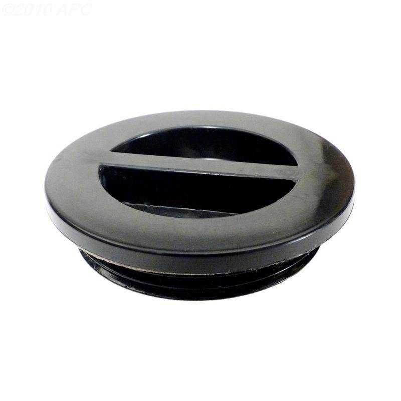 Hayward, 1-1/2" Drain Plug w/O-Ring, Black