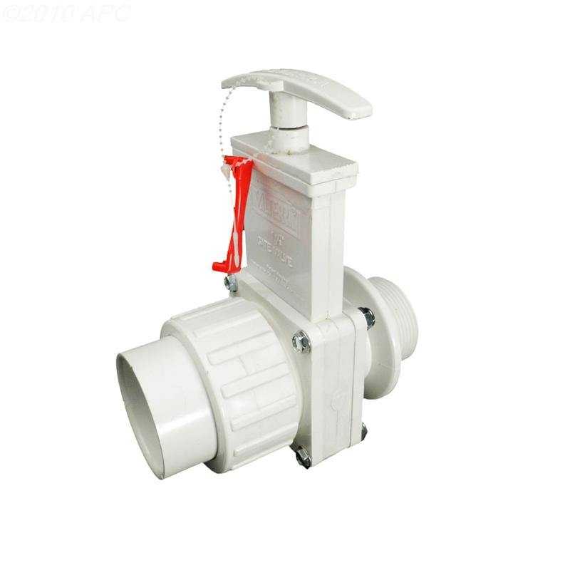 Valterra, 1.5" Mpt X Union Skt Gate Valve