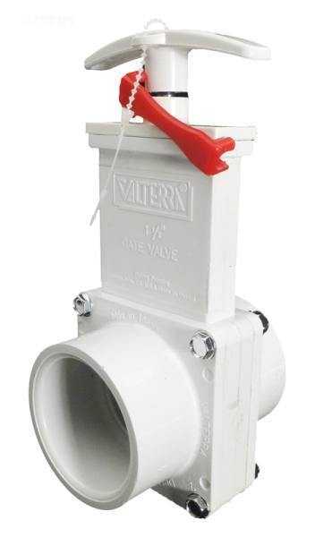 Valterra, 1.5" SKT PVC GATE VALVE 3 PIECE