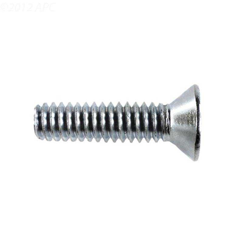 Sta-Rite, 1/4-20 x 1" Stainless Steel FH Screw