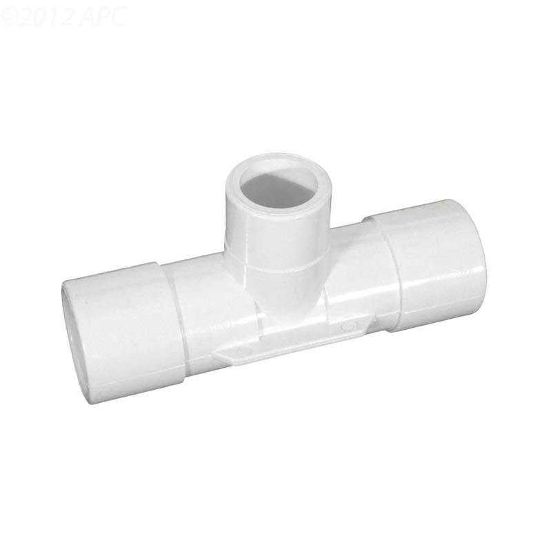 Waterway, 1"CHK VALVE TEE ASSY 1"S X 1"S - WHITE