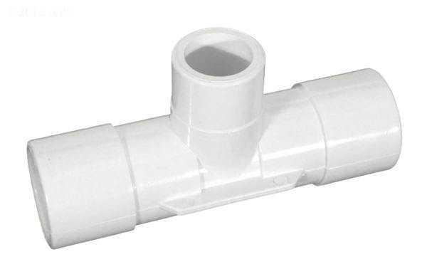 Waterway, 1"CHK VALVE TEE ASSY 1"S X 1"S - WHITE