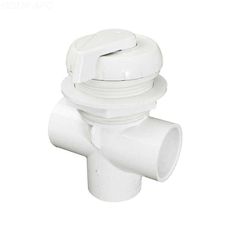 Waterway, 1"TOP ACCESS DIVERTER VALVE NOTCHED ASSY