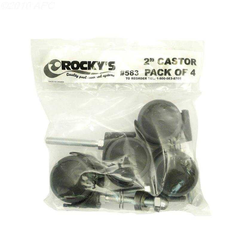 Rocky's Rollers, 2" CASTORS PACK OF 4