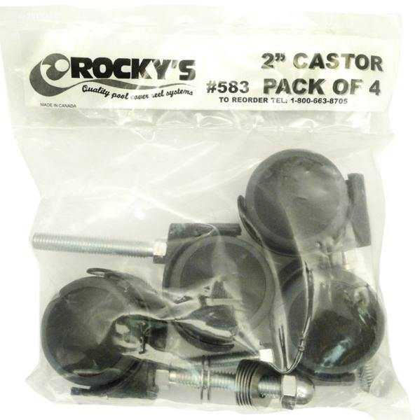 Rocky's Rollers, 2" CASTORS PACK OF 4