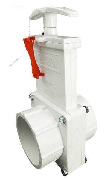 Valterra, 2" SKT PVC GATE VALVE 3 PIECE