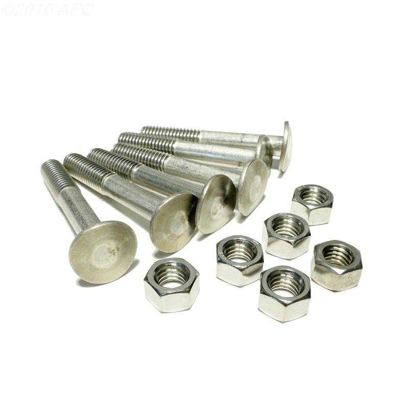 SR Smith, 2.5" NUT AND BOLT SET OF 6