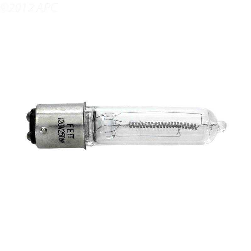 APC, 250W 120V Quartz Halogen Twist Lock bulb, Bayonet Style