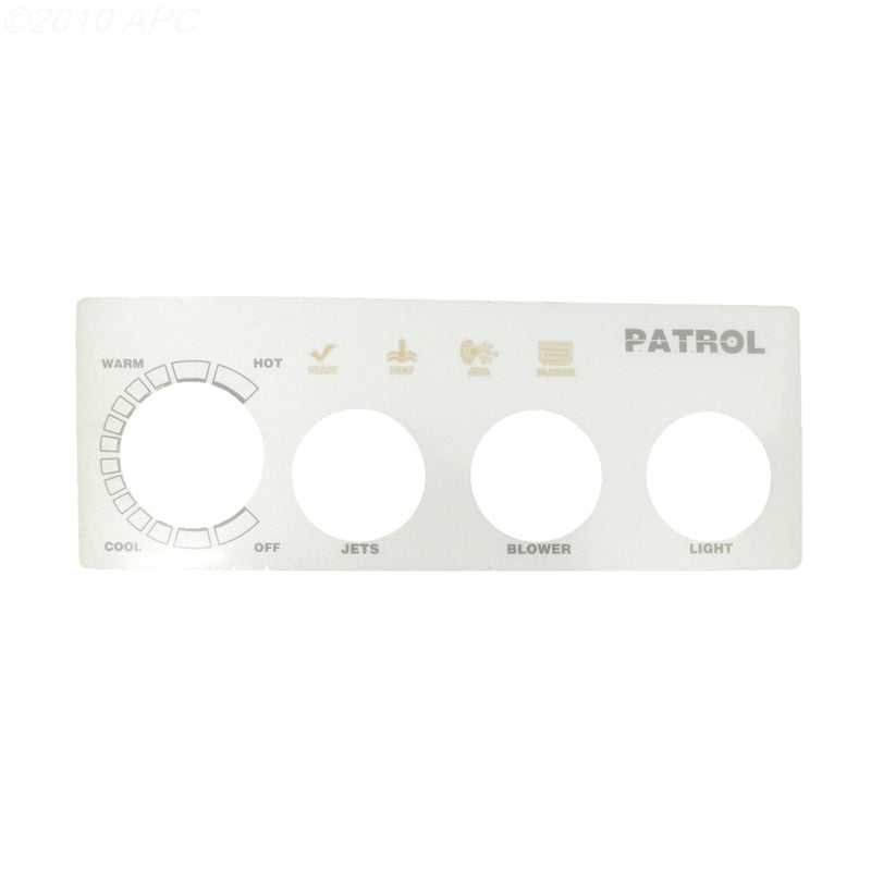 PresAirTrol, 3 BUTTON LABEL