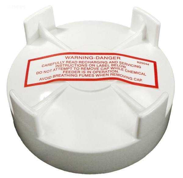 Pentair, 3" threaded cap, white