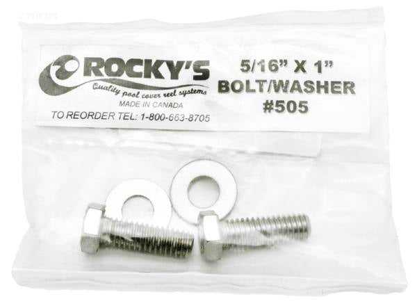 Rocky's Rollers, 5/16 X 1 SS BOLT/WASHER