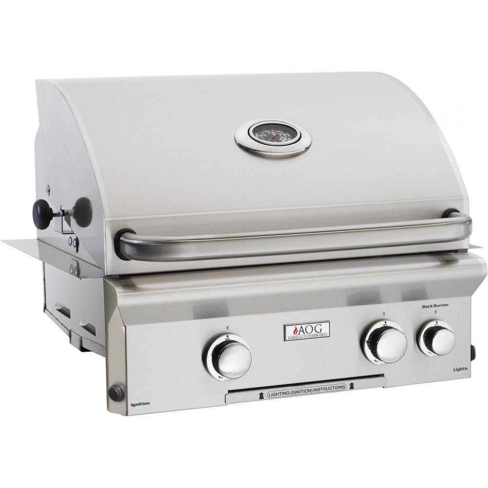 American Outdoor Grill, American Outdoor Grill 24" T Series Built-In Natural Gas Grill w/ Rotisserie