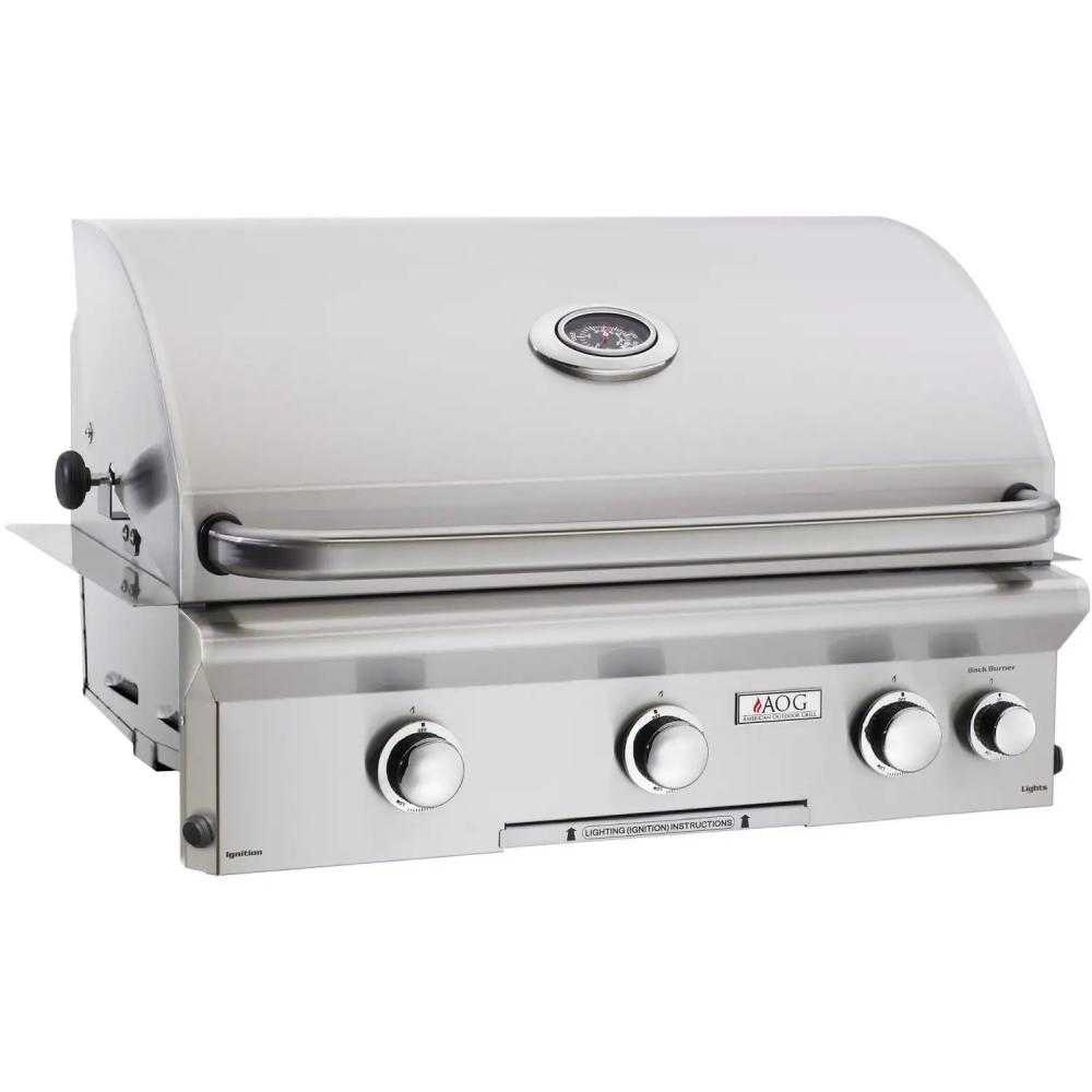 American Outdoor Grill, American Outdoor Grill 30" L Series Built-In Natural Gas Grill w/ Rotisserie