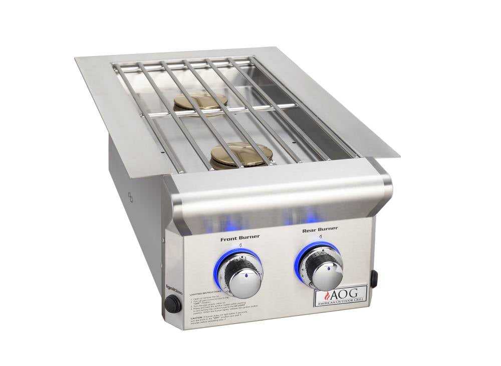 American Outdoor Grill, American Outdoor Grill Double Side Burner L-Series - Natural Gas