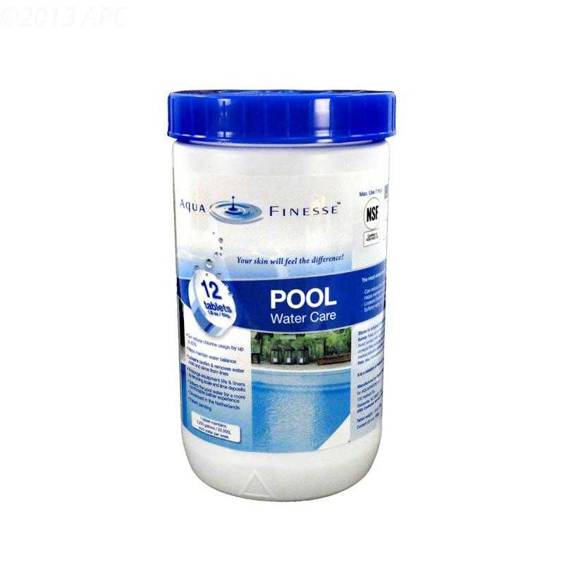 AquaFinesse, AquaFinesse Aboveground Pool Tablets - 12 Tablets