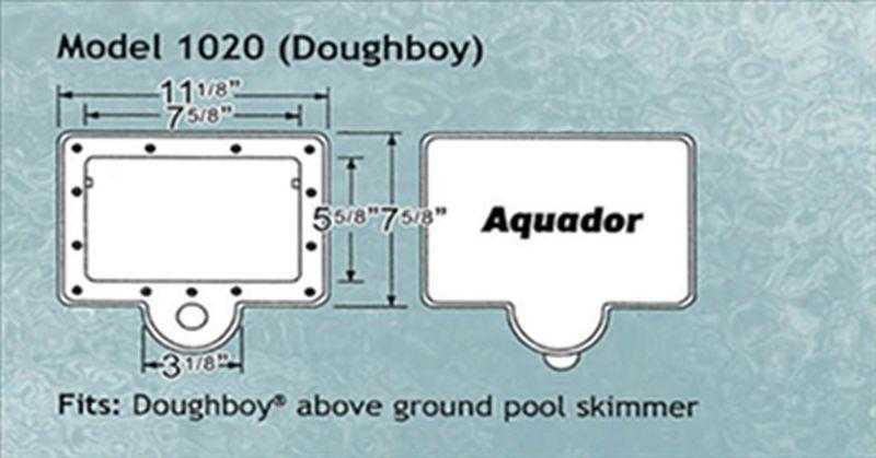 Aquador, Aquador Lid - Doughboy Skimmer