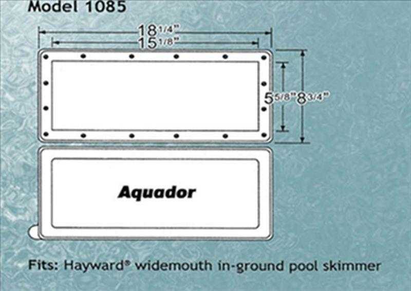 Aquador, Aquador Lid - Hayward SP1085 Skimmer