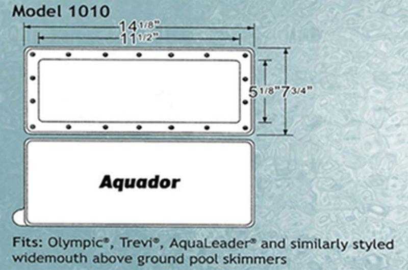 Aquador, Aquador Lid - Wide Mouth Skimmers