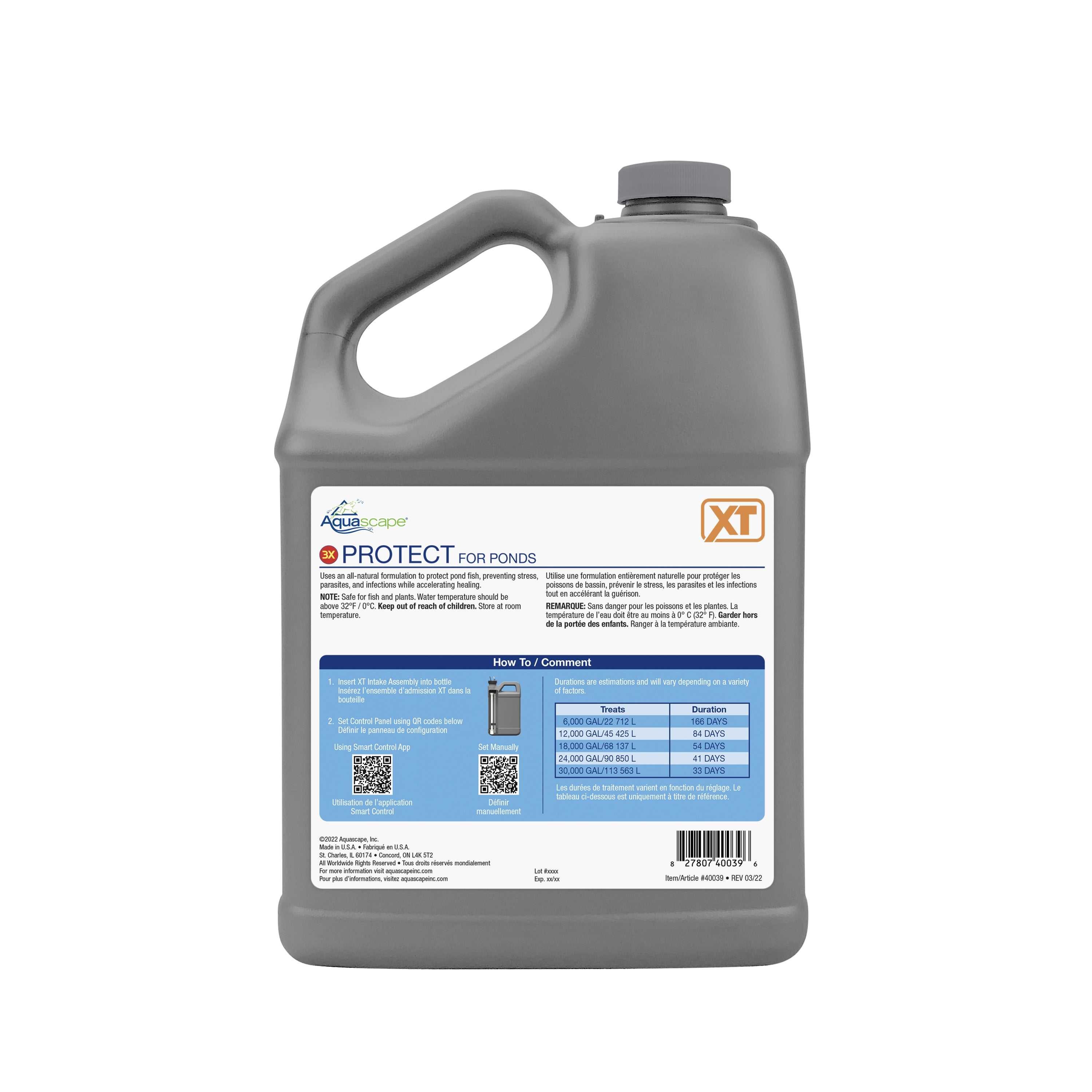 Aquascape, Aquascape 3X Protect for Ponds XT - 1 Gal