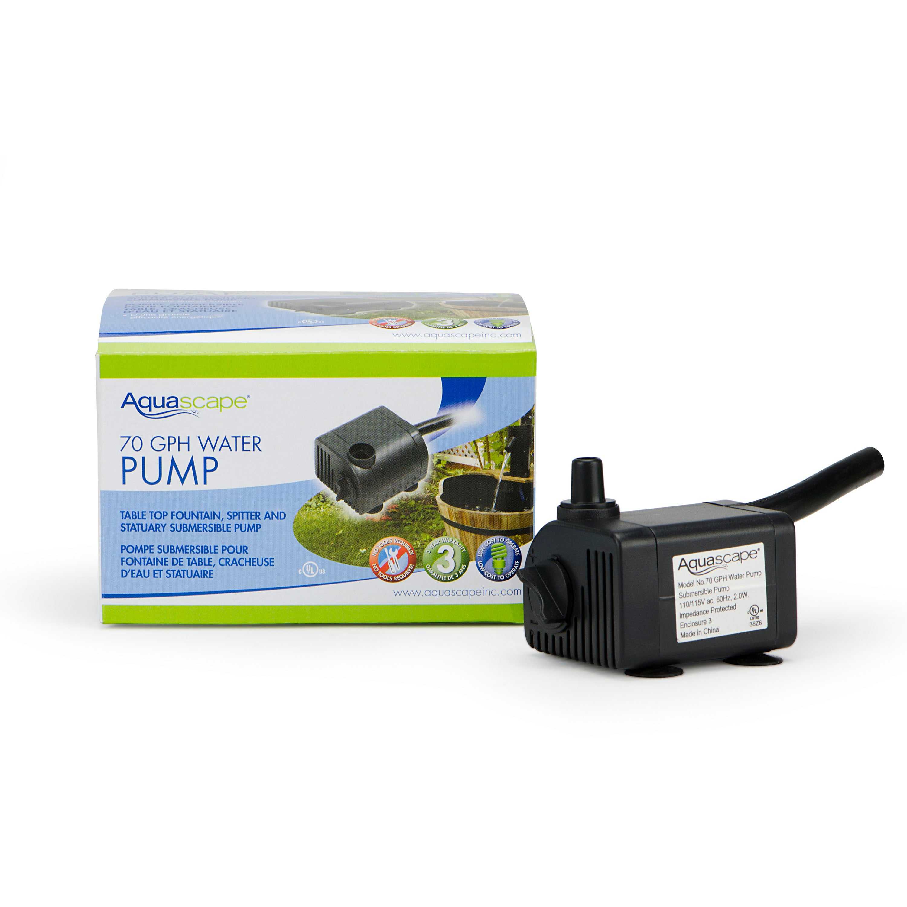 Aquascape, Aquascape 70 GPH Water Pump