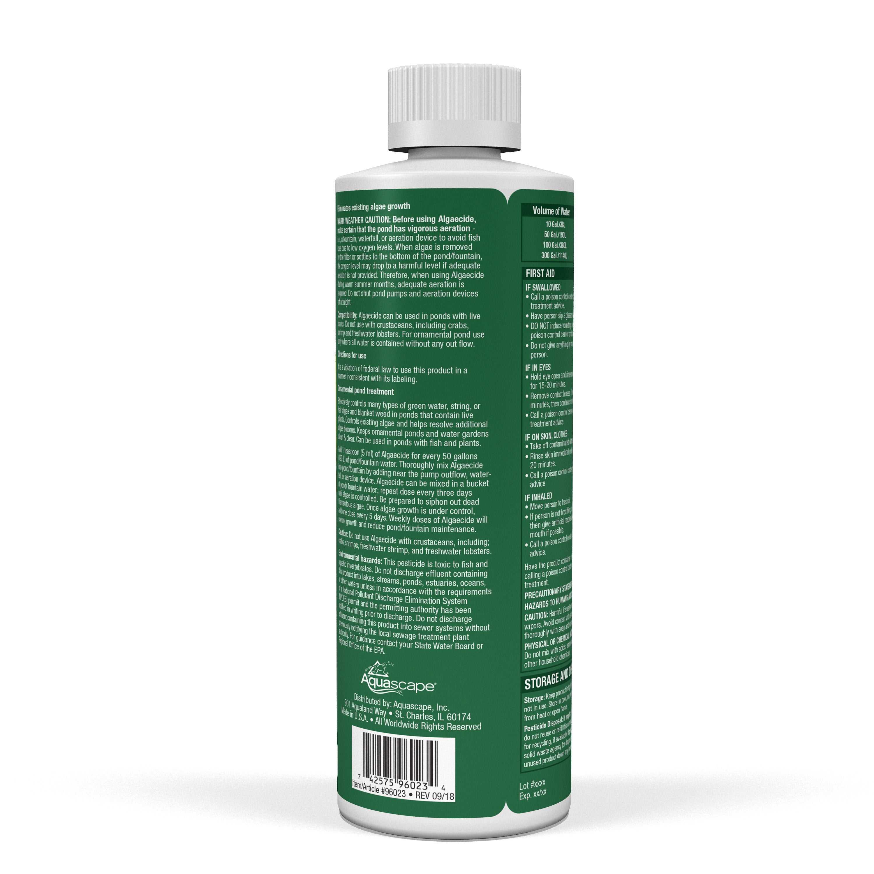 Aquascape, Aquascape Algaecide - 16 oz / 473 ml