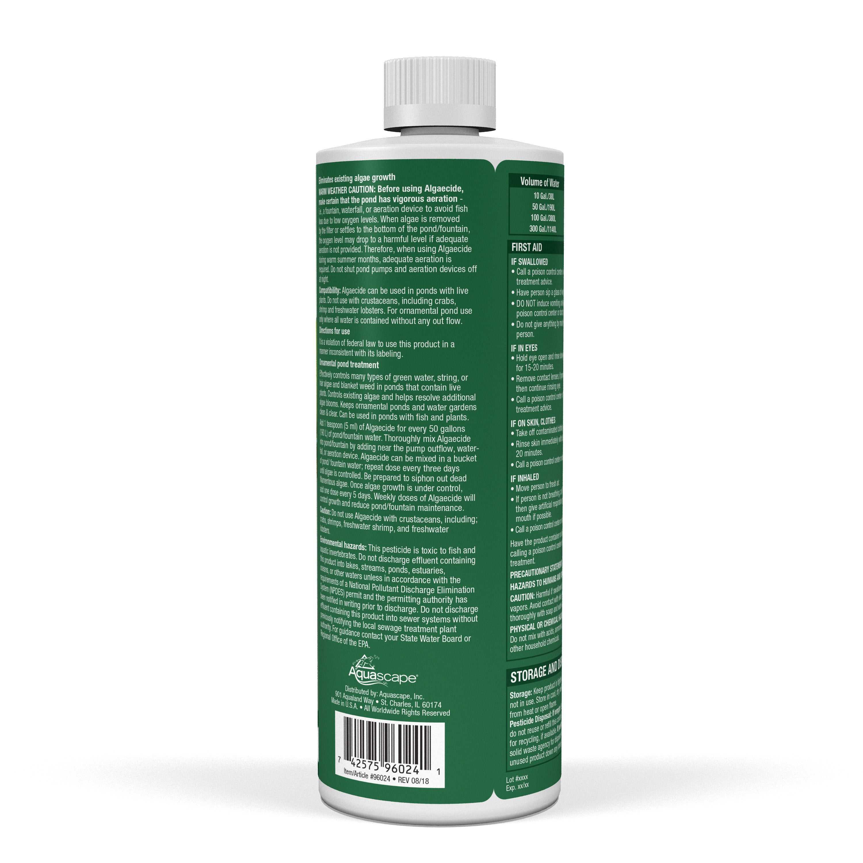 Aquascape, Aquascape Algaecide - 32 oz / 946 ml