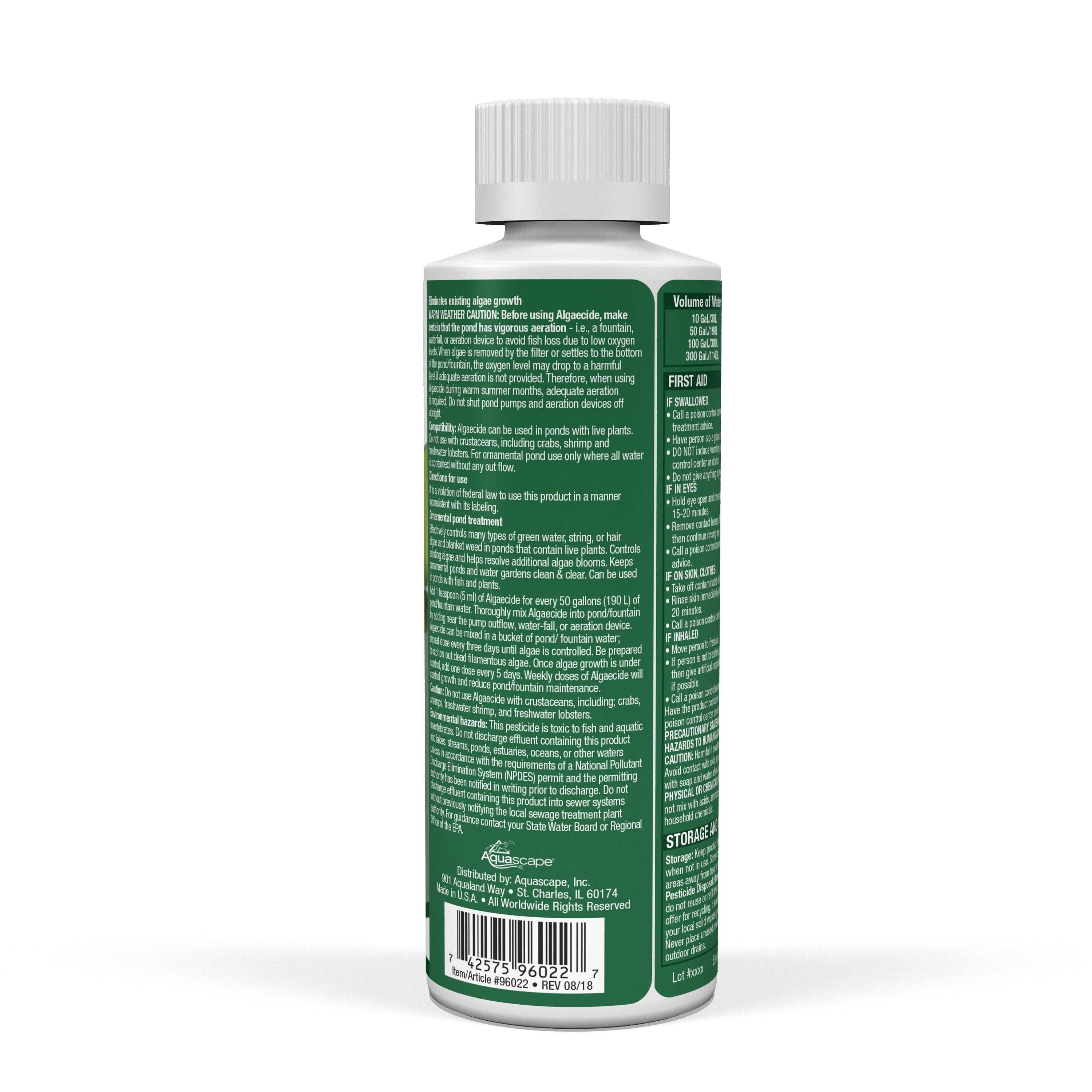 Aquascape, Aquascape Algaecide - 8 oz / 236 ml