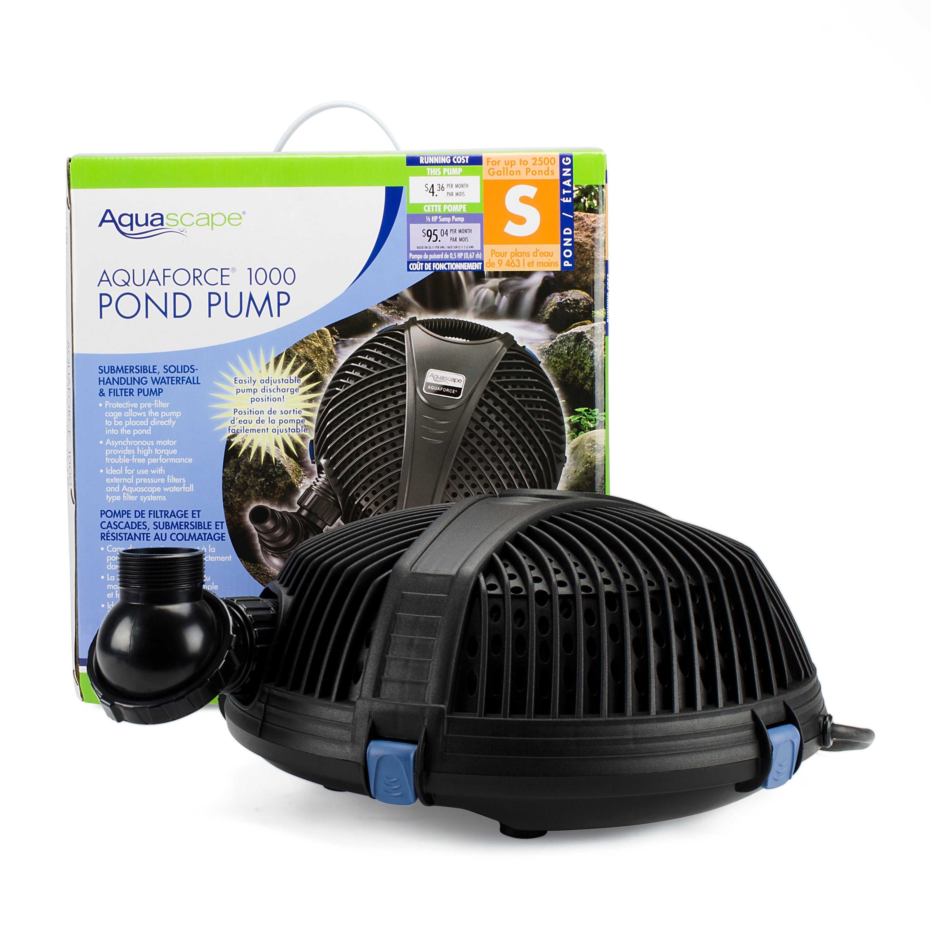 Aquascape, Aquascape AquaForce?« 1000 Solids-Handling Pond Pump