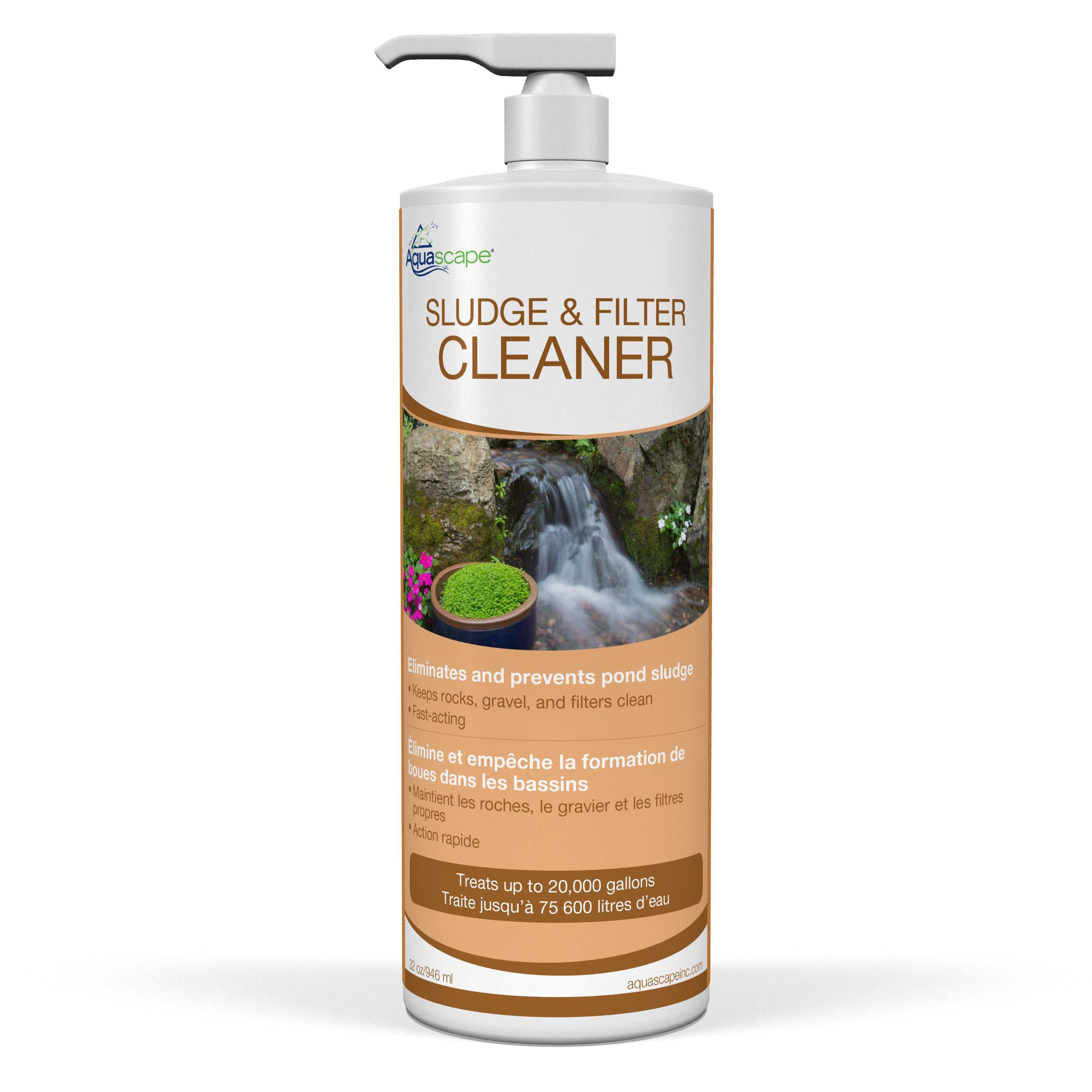 Aquascape, Aquascape Sludge & Filter Cleaner - 32 oz / 946 ml