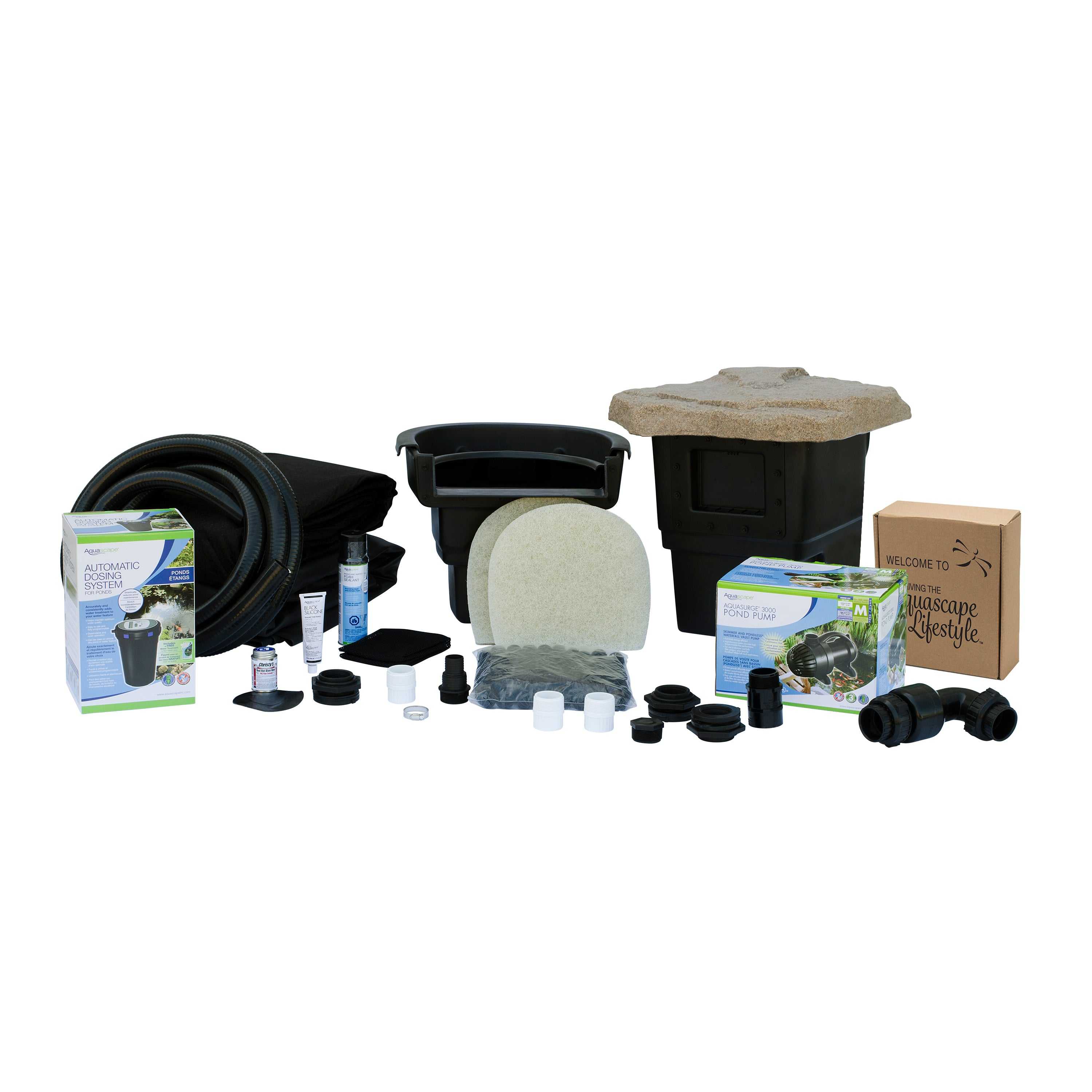 Aquascape, Aquascape Small Pond Kit  8' X 11'