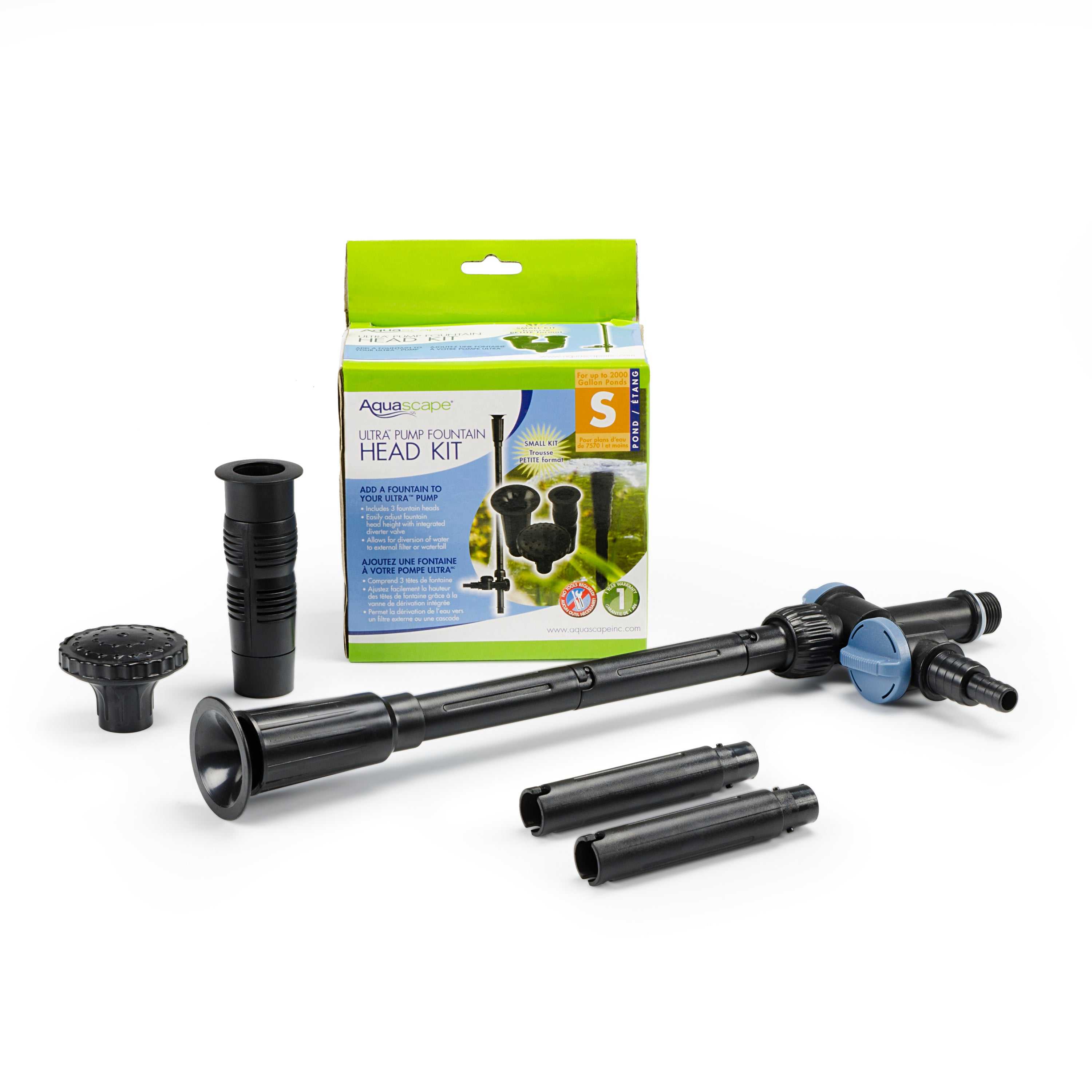 Aquascape, Aquascape Small Ultra Pump Fountain Head Kit