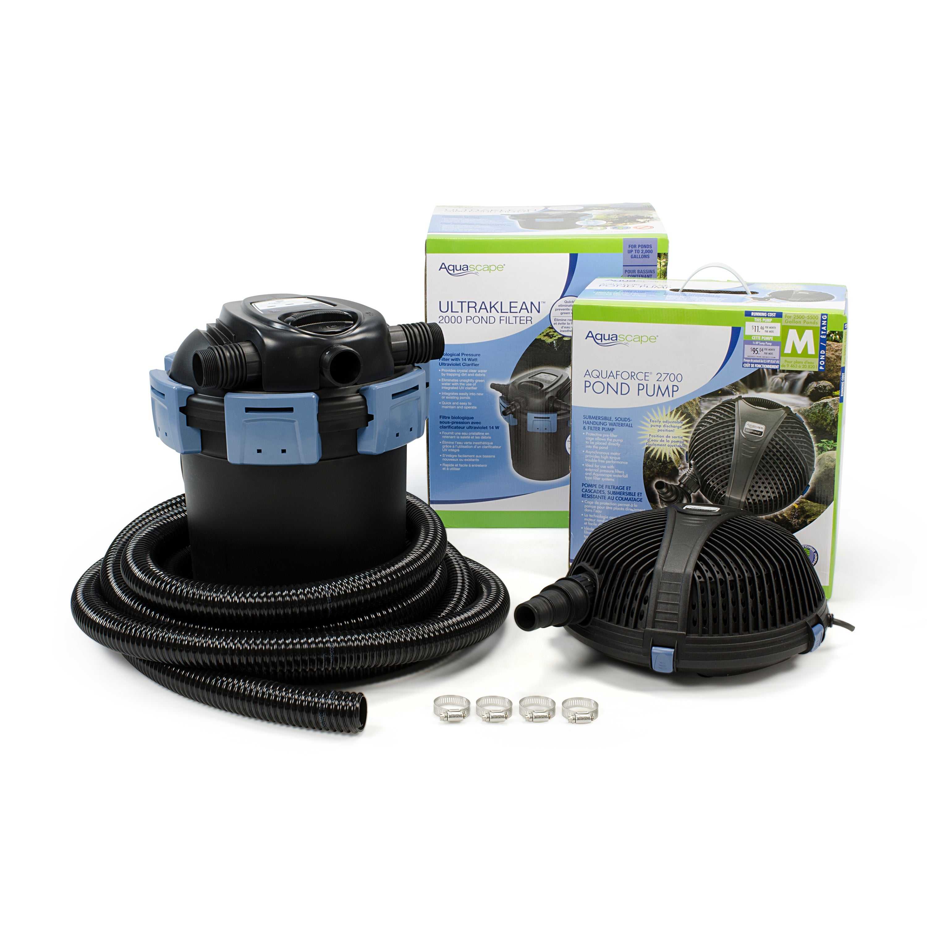 Aquascape, Aquascape UltraKlean« 2500 Pond Filtration Kit