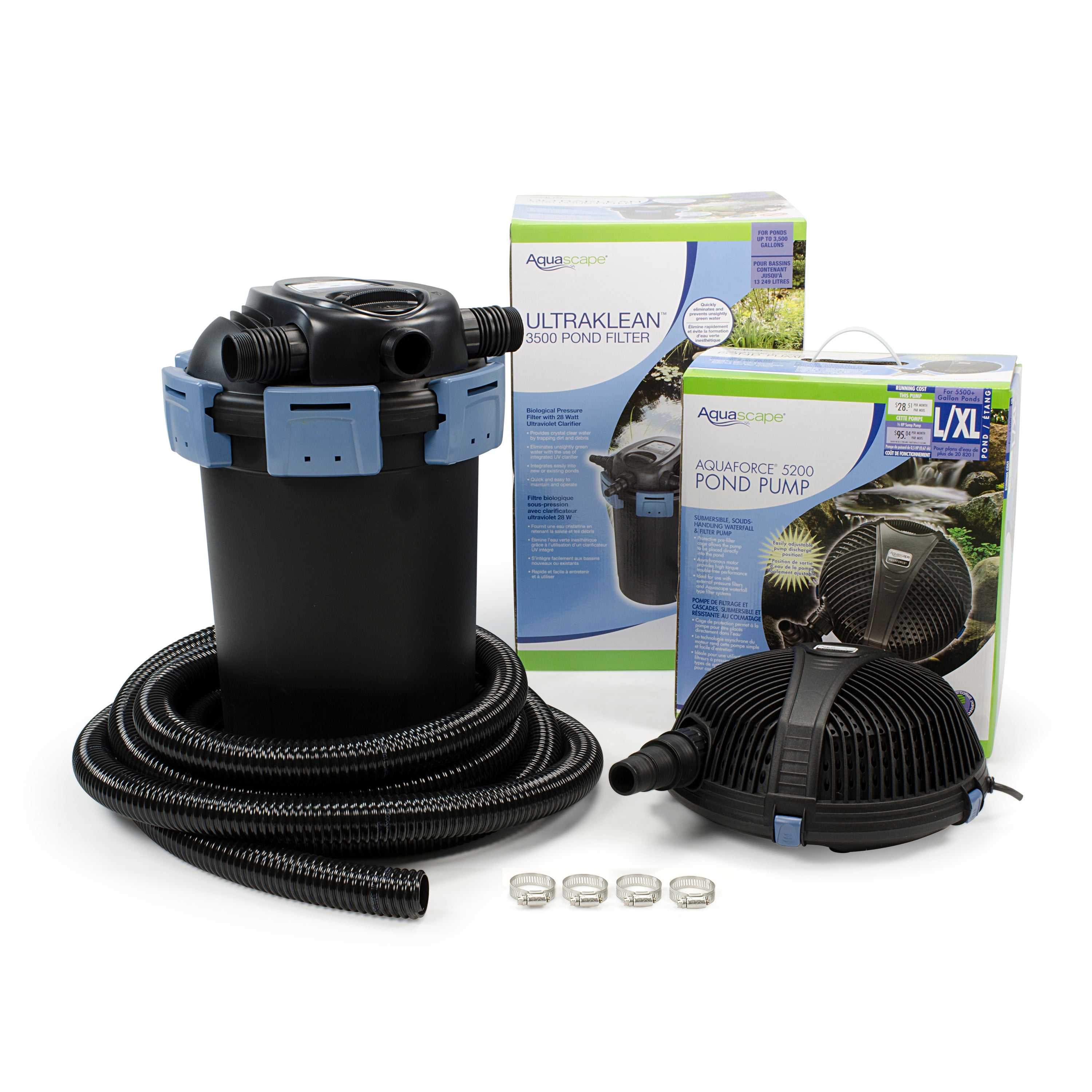 Aquascape, Aquascape UltraKlean« 3500 Pond Filtration Kit