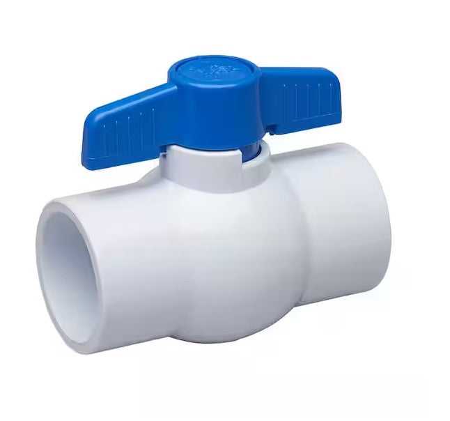 Aquatherm, Ball Valve, PVC, 1.5"x2"