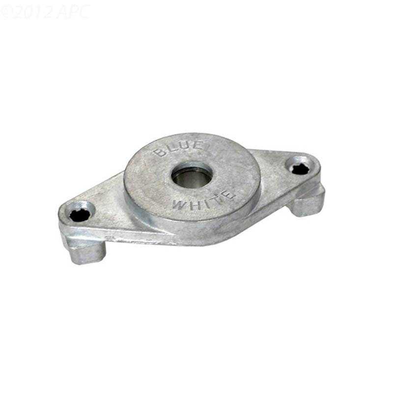 Blue-White, Bearing Bracket with Bearing