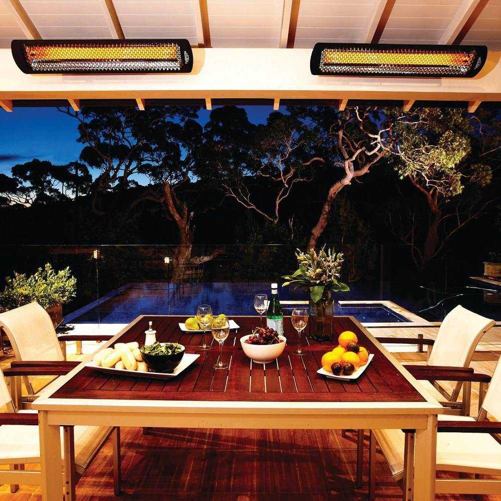 Bromic Heating, Bromic Heating Tungsten Smart-Heat Electric Patio Heater - 208v 6000w