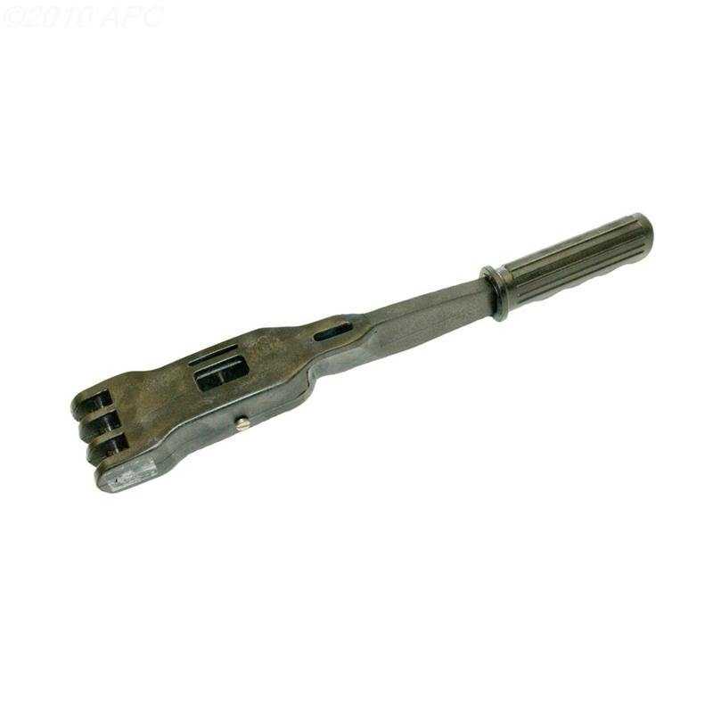 Hayward, Bump Handle Ass'y., Noryl inc. Pin, Shoulder Screw, Nut