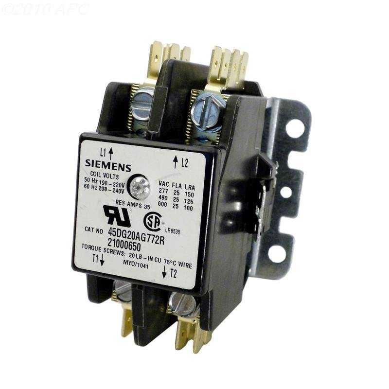 Coates, CONTACTOR, 2P, 35AMP, 240