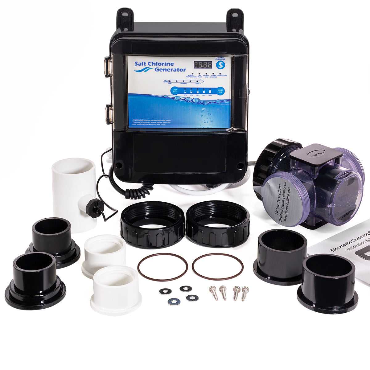 XtremepowerUS, Complete Salt Water Pool Chlorine Generator System for 18,000 Gallon Chlorinator