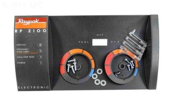 Raypak, Control Panel IID W/Switch Decal