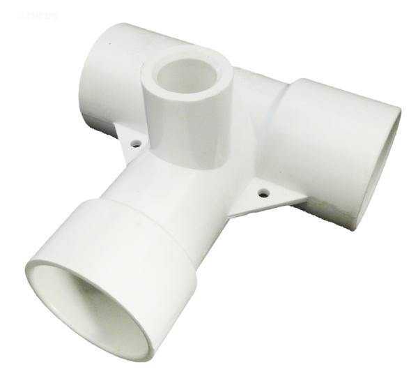 Waterway, DOUBLE TEE 1 1/2"S BODY ASSY - WHITE