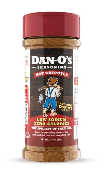 Dan-O's Seasoning, Dan-O's Hot Chipotle Seasoning 3.5 oz.