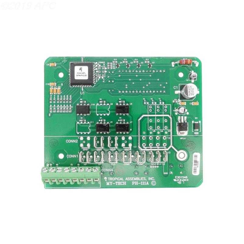 Raypak, Digital Control Board RHP 5310TI-8350 HEAT PUMP