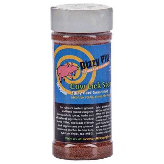 Dizzy Pig BBQ Company, Dizzy Pig Cow Lick Steak Rub - 8 oz