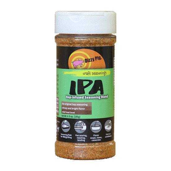 Dizzy Pig BBQ Company, Dizzy Pig IPA Hop-Infused Craft Seasoning Blend - 6.9 oz.