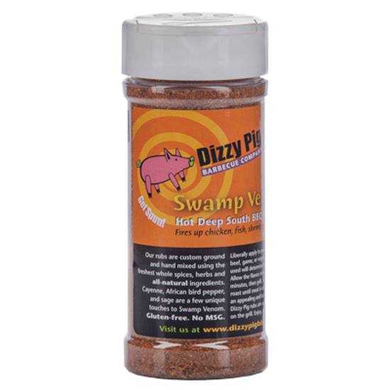 Dizzy Pig BBQ Company, Dizzy Pig Swamp Venom Deep South Hot Rub - 8 oz