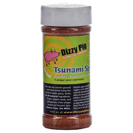 Dizzy Pig BBQ Company, Dizzy Pig Tsunami Spin Poultry / Fish Rub - 8 oz