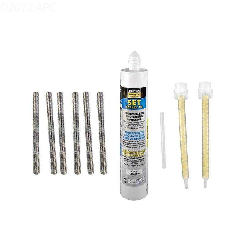 SR Smith, Epoxy Kit W/(6) 1/2 Bolts