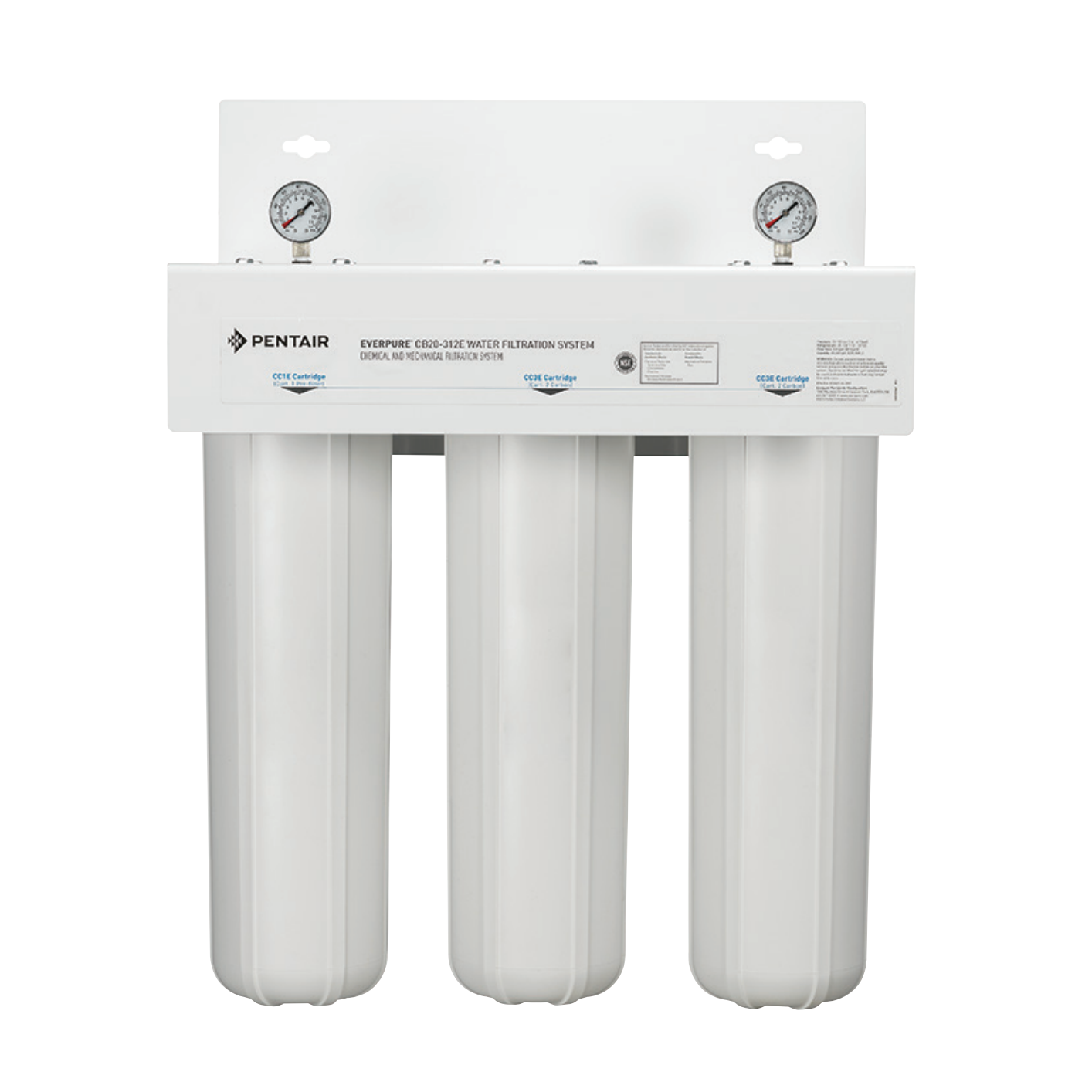 Everpure, Everpure EV9100-37 CB20-312E Triple Chloramines Reduction Filtration System