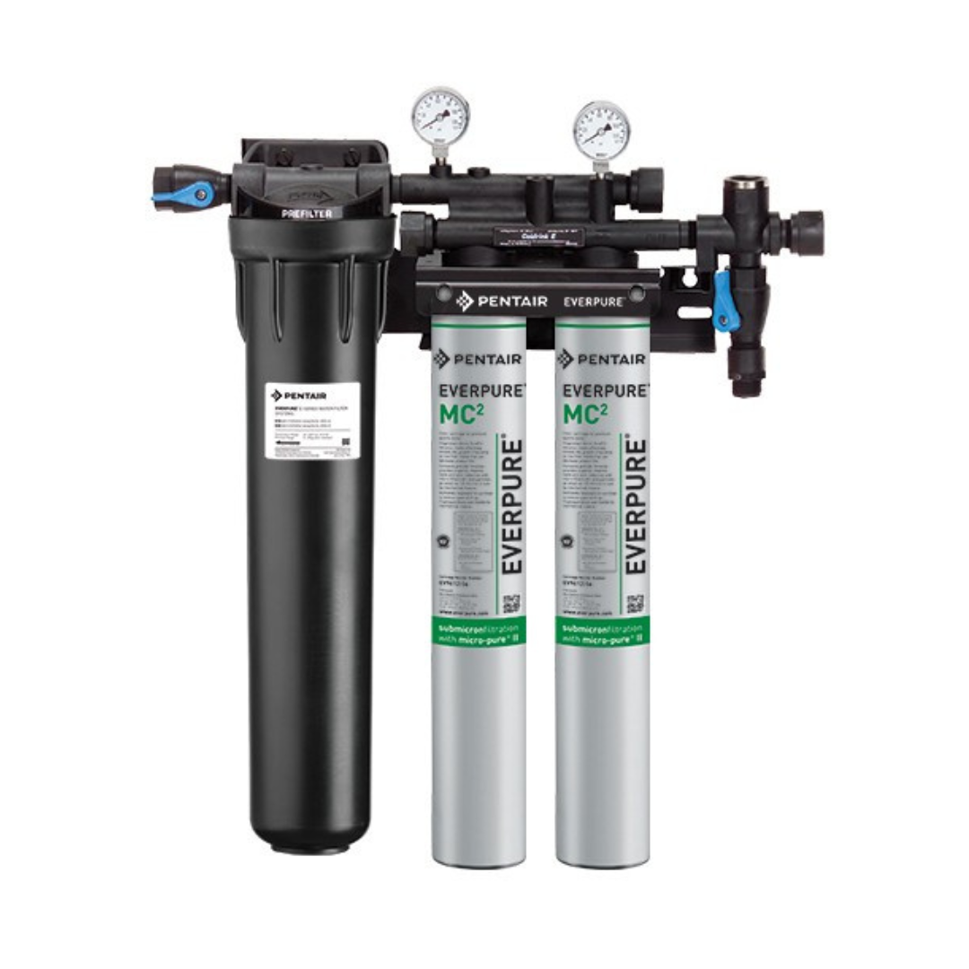 Everpure, Everpure EV9328-02 Coldrink 2 MC2 Twin Filtration System (Fountain, 1 Carbonator)